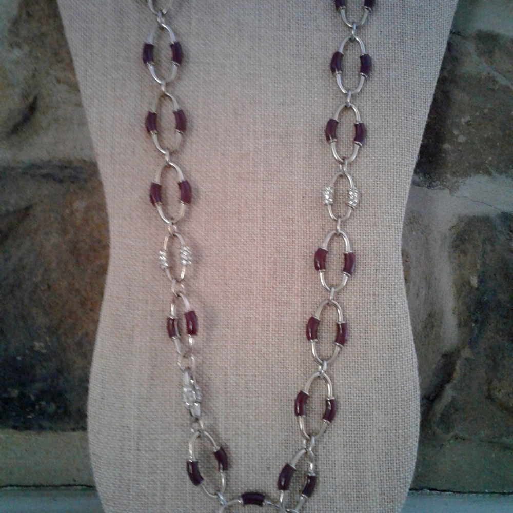 Ann Taylor Chunky Chain Link Necklace